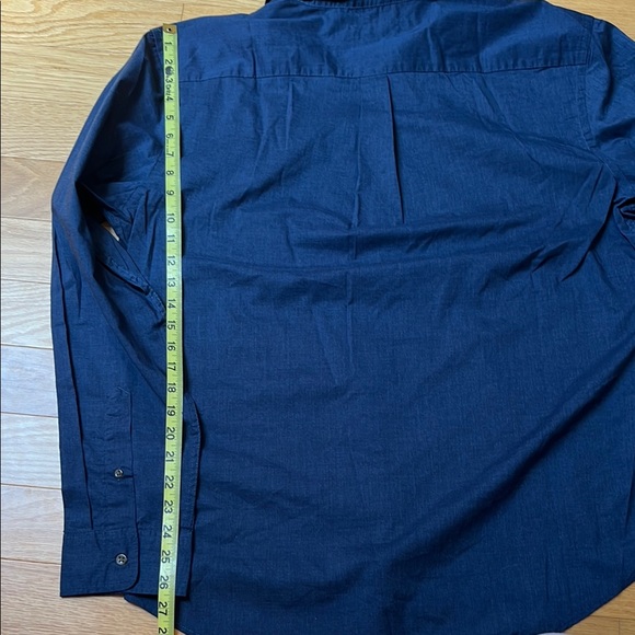 Old Navy Blue Casual Button Down Shirt - Picture 5 of 6